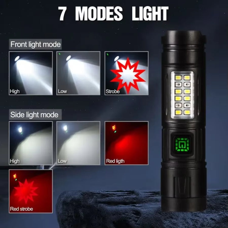 E-SMARTER CY011 Bright LED Side Light Flashlight Repair Mini Drop Proof Torch