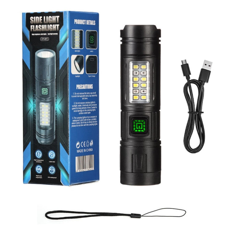 E-SMARTER CY011 Bright LED Side Light Flashlight Repair Mini Drop Proof Torch