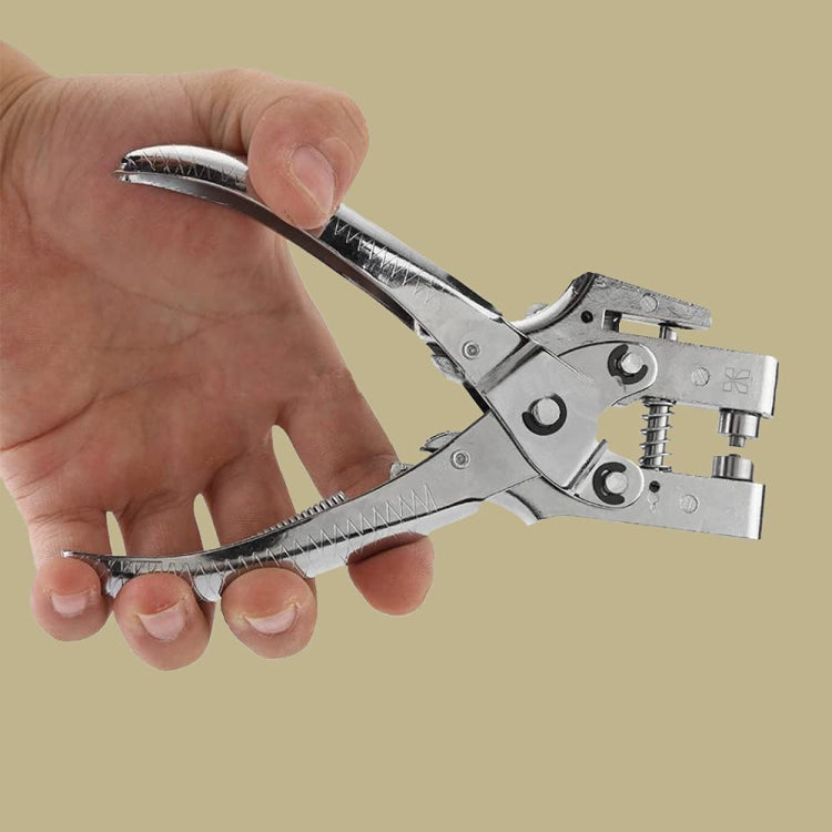 Multifunctional Button Punching Pliers Eyelet Pliers Round Hole Puncher With 100 Buttons