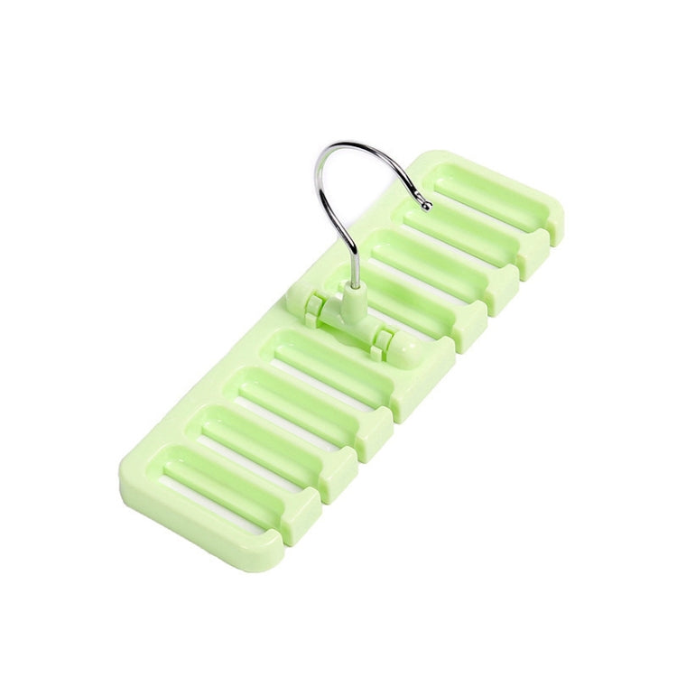 Belt Hanger Scarf Tie Rack Holder For Wardrobe Closet Storage Organizer, Size: Small Green