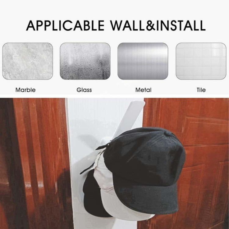 Acrylic Baseball Cap Wall Mount Holds Up To 10 Duck Tongue Caps