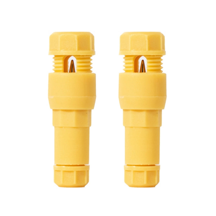 2pcs /Pack Stripping-free Thimble T-shaped Connector Downlight Wiring-free Connector