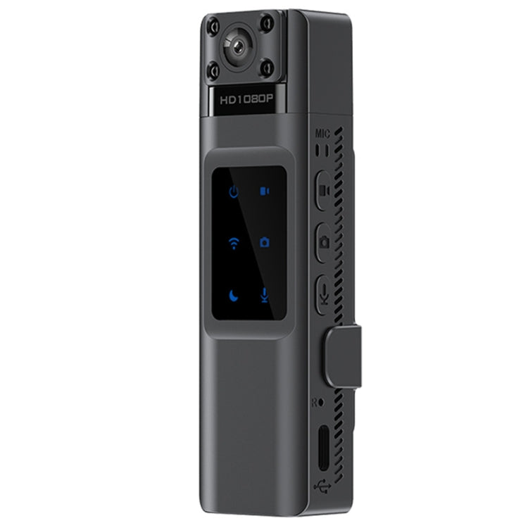 WIFI HD Night Vision Chest-Worn Work Recorder Cycling Camera, Model: L13+16G TF Card+Bracket