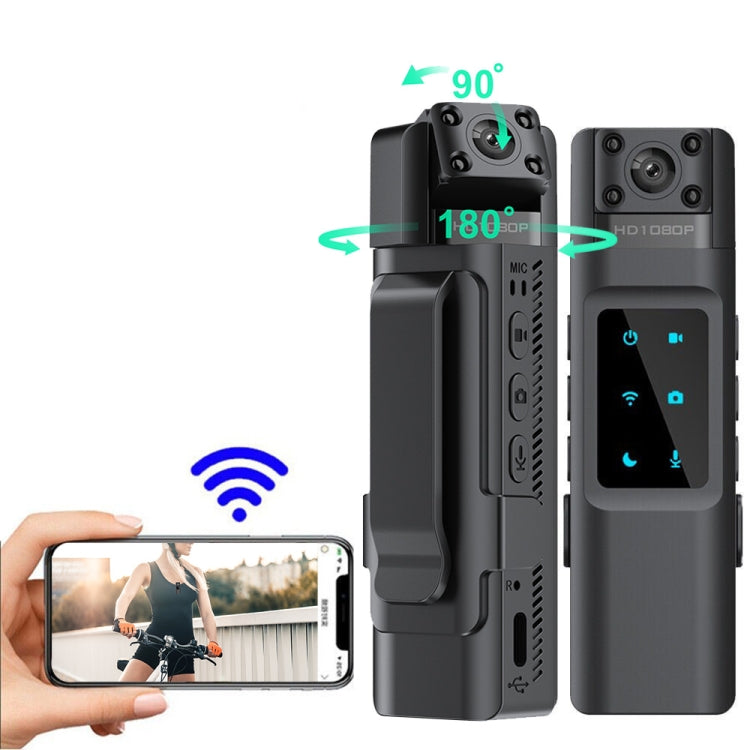 WIFI HD Night Vision Chest-Worn Work Recorder Cycling Camera, Model: L13+32G TF Card