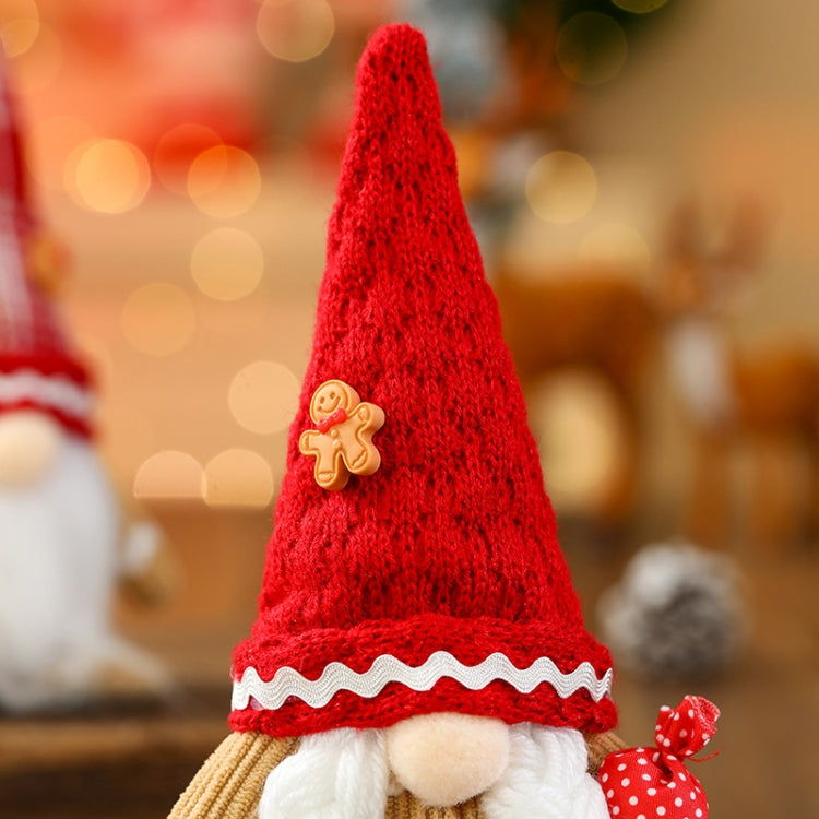 Christmas Faceless Old Man Ornament Cartoon Doll Window Decoration Decorations - Female