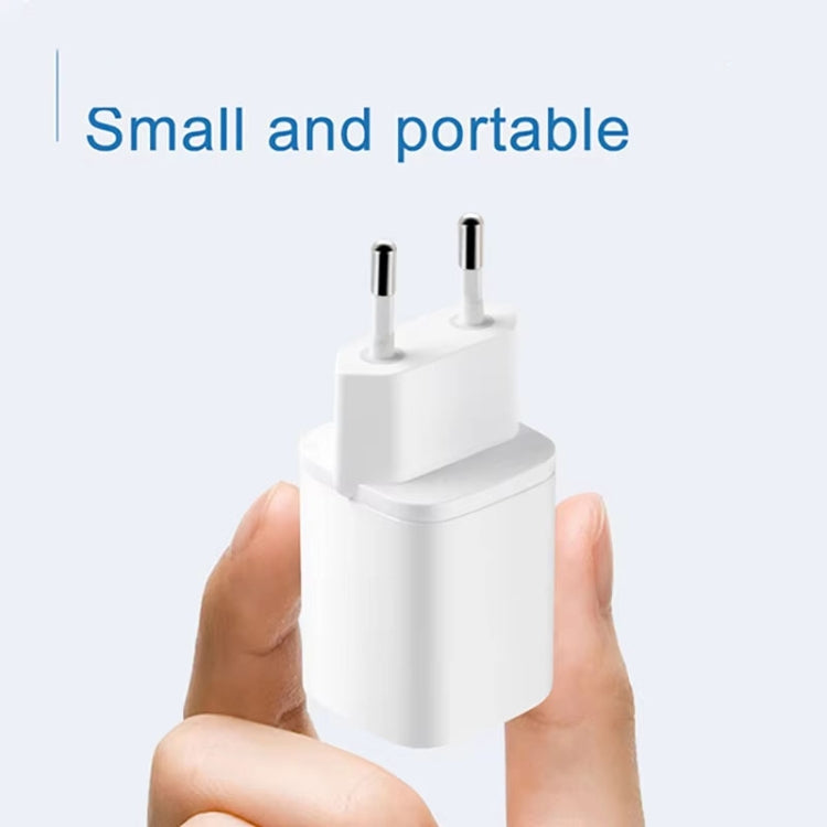 CYKE K02 30W PD+QC3.0 Mobile Phone Digital Display Fast Charger, Plug: EU