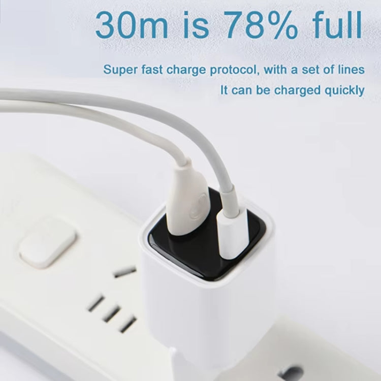 CYKE K02 30W PD+QC3.0 Mobile Phone Digital Display Fast Charger, Plug: US