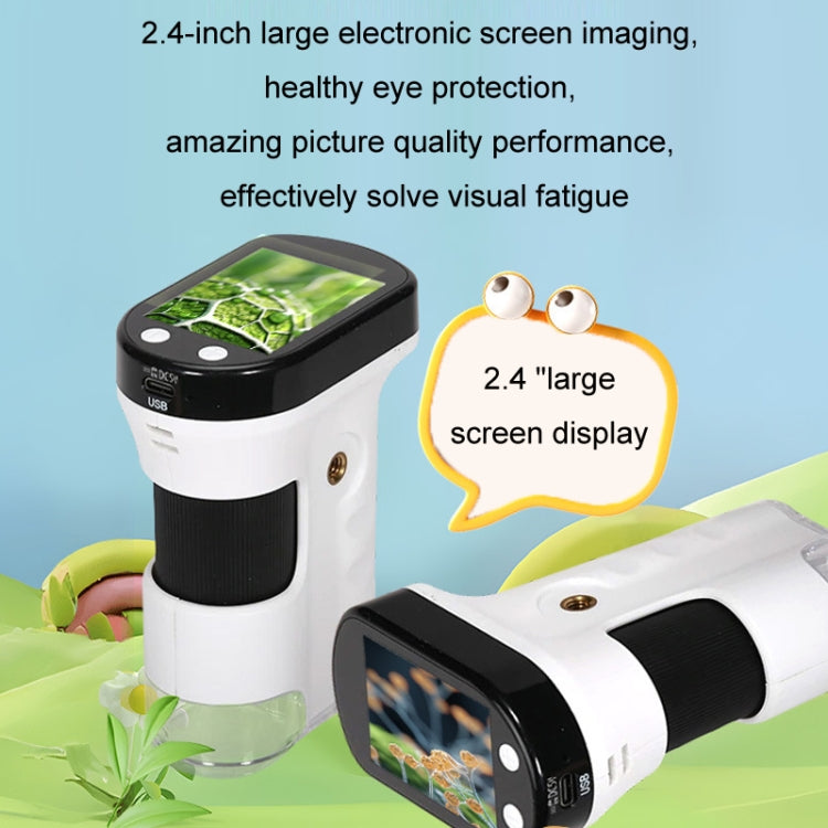 Portable Student Biological Experiment Observation Handheld Microscope, Model: YM240