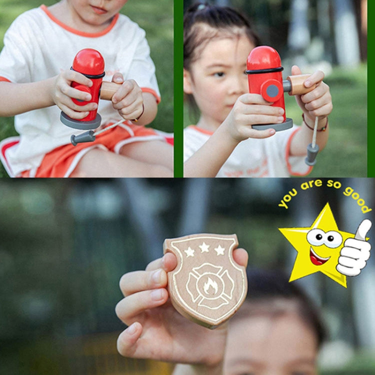 Children Simulation Fireman Set Role Play Educational Toy Firefighting Tools Scenario Cosplay Toy