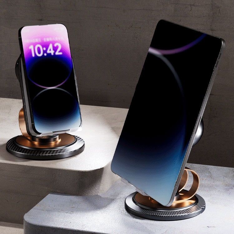 Portable Induction Bluetooth Speaker Rotating Mobile Phone Tablet Stand, Spec: Standard