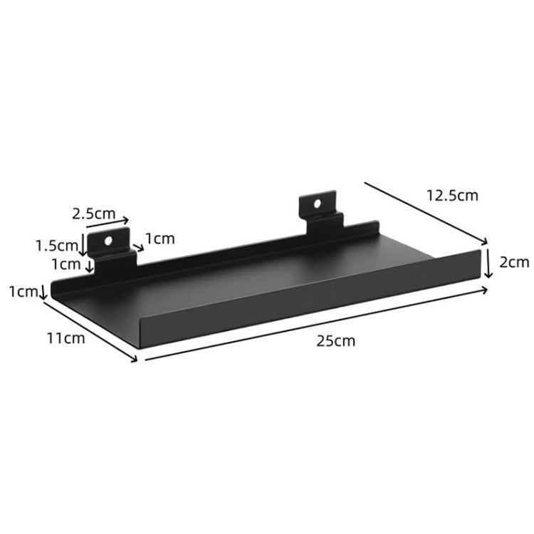 YH012 Household Metal Wall Mounted Display Rack Decorative Storage Holder
