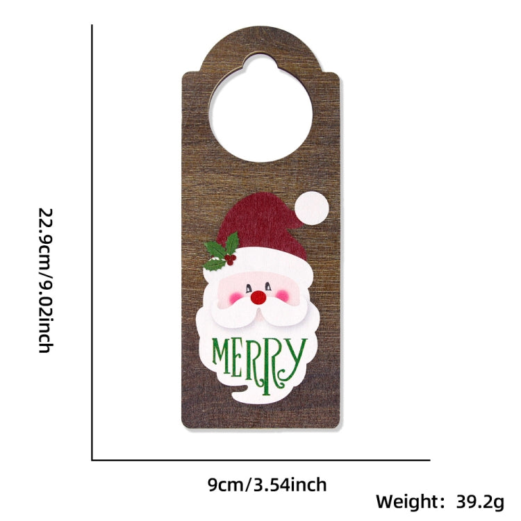 Christmas Door Handle Pendants Holiday Party Door Decoration