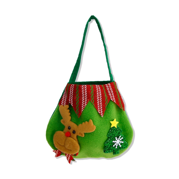 Christmas Children Gift Velvet Handbag Christmas Eve Candy Apple Bag
