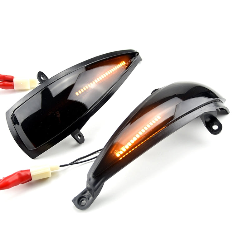 1pair For Honda Civic 8th Rearview Mirror Turn Signal Indicator Lights - Single Yellow Light Running