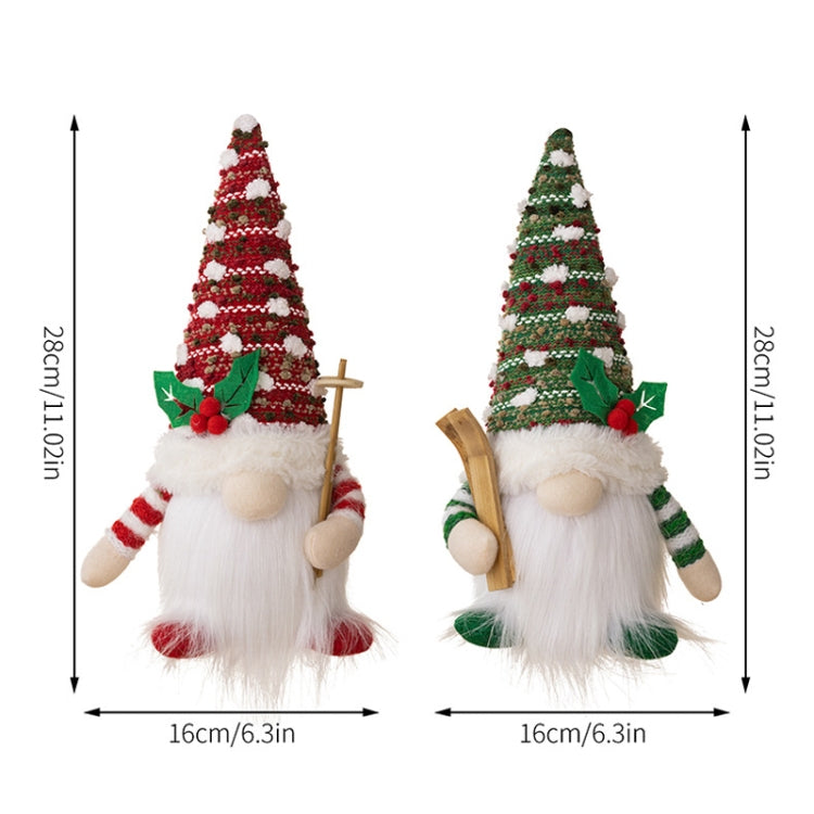 Knitted Lighted Glowing Doll Christmas Decoration Items