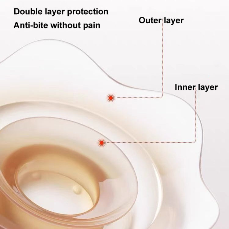 Nipple Protector Nursing Nipple Stickers Anti-bite Pacifier Cover, Color: 1pair Nipples Sticker Nano Color