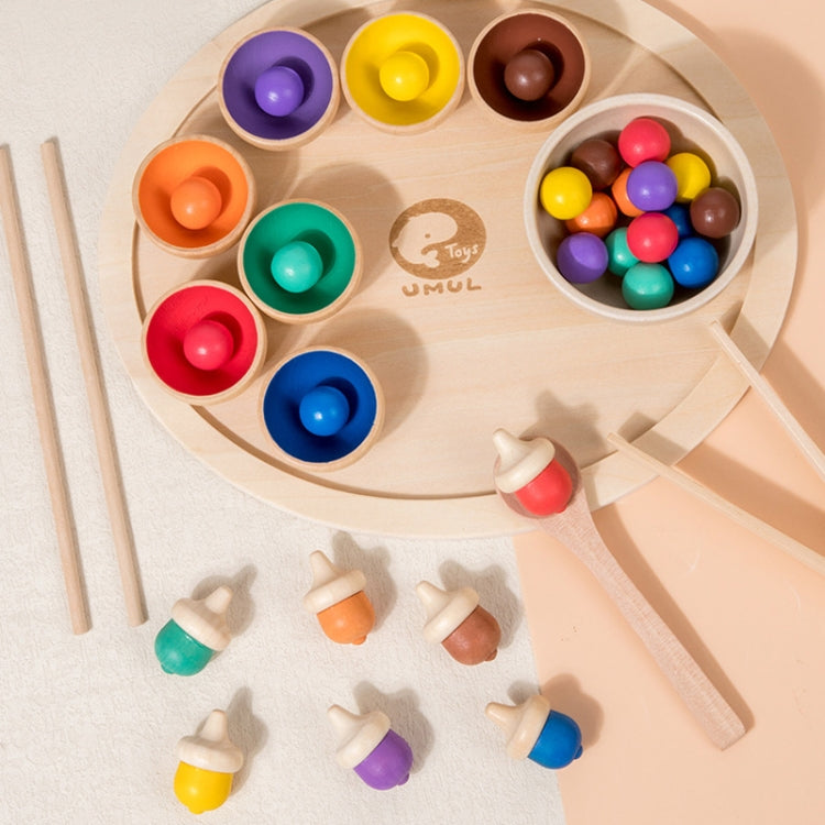 UMUL Toys Montessori Baby Early Learning Color Classification Matching Children Educational Toy Teaching Aids