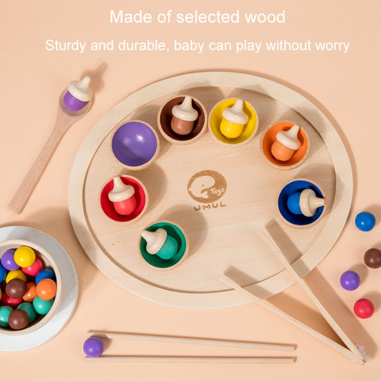 UMUL Toys Montessori Baby Early Learning Color Classification Matching Children Educational Toy Teaching Aids