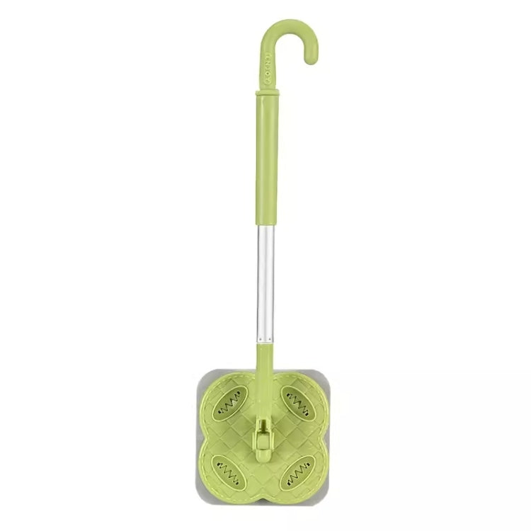 Electrostatic Dust Removal Paper Facial Towel Special Mop Cleaning Tool, Spec: 1-section Pole Green