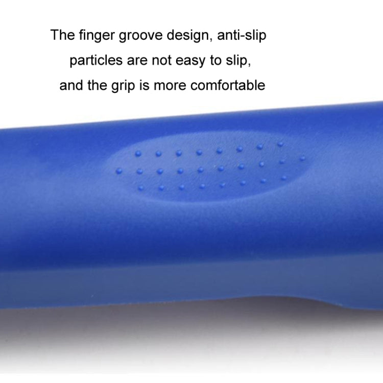 5 in 1 Car Soft Rubber Long-handled De-icing Shovel - Blue