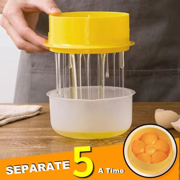 Large Capacity Egg White Egg Yolk Separator with Storage Box Bakeware Kitchen Tools