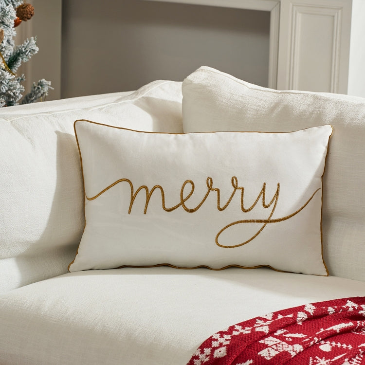 30x50cm Christmas Pillowcase Holiday Decorative Cushion Cover, Pillow Core Not Included