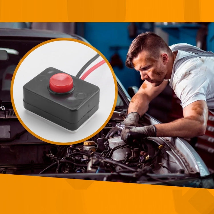 4pcs Car Circuit Wire Horn Small Switch Button - 1305