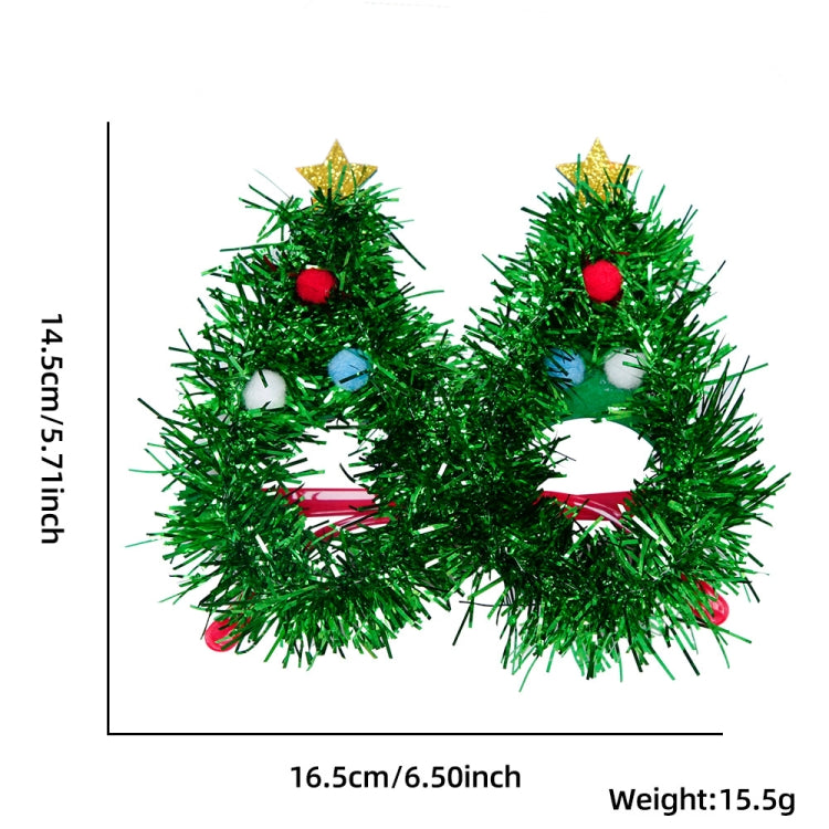 Christmas Decoration Glasses Masquerade Dress-up Glasses