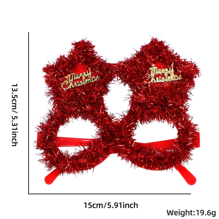 Christmas Decoration Glasses Masquerade Dress-up Glasses