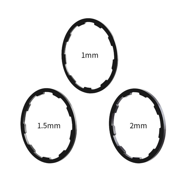 Bicycle Hub Freehub Slotted Flywheel Gasket, Size: 1.5mm