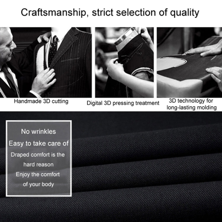 Men Large Size Casual Suit Loose Fit Blazer Business Workwear Career Clothing, Size: S