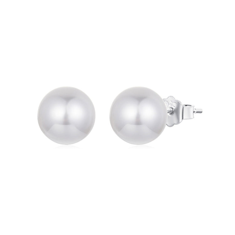 S925 Sterling Silver Elegant Seashell Earrings