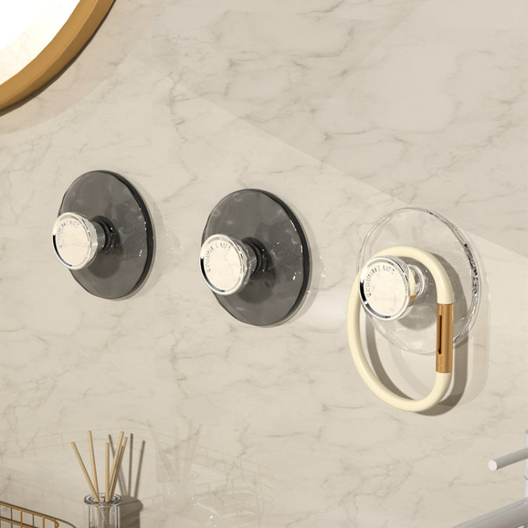 5pcs Strong Non-Marking Adhesive Hook Nail-Free Sticky Hook Bathroom Door Wall Clothes Hanger