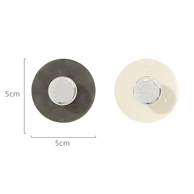 5pcs Strong Non-Marking Adhesive Hook Nail-Free Sticky Hook Bathroom Door Wall Clothes Hanger