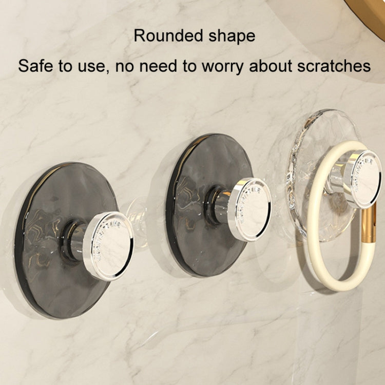 5pcs Strong Non-Marking Adhesive Hook Nail-Free Sticky Hook Bathroom Door Wall Clothes Hanger