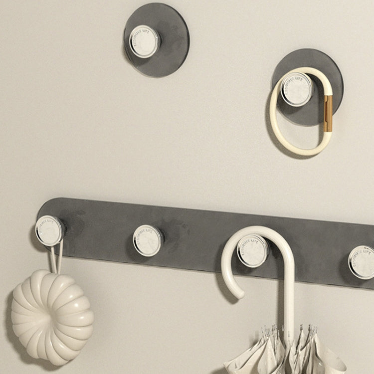 5pcs Strong Non-Marking Adhesive Hook Nail-Free Sticky Hook Bathroom Door Wall Clothes Hanger