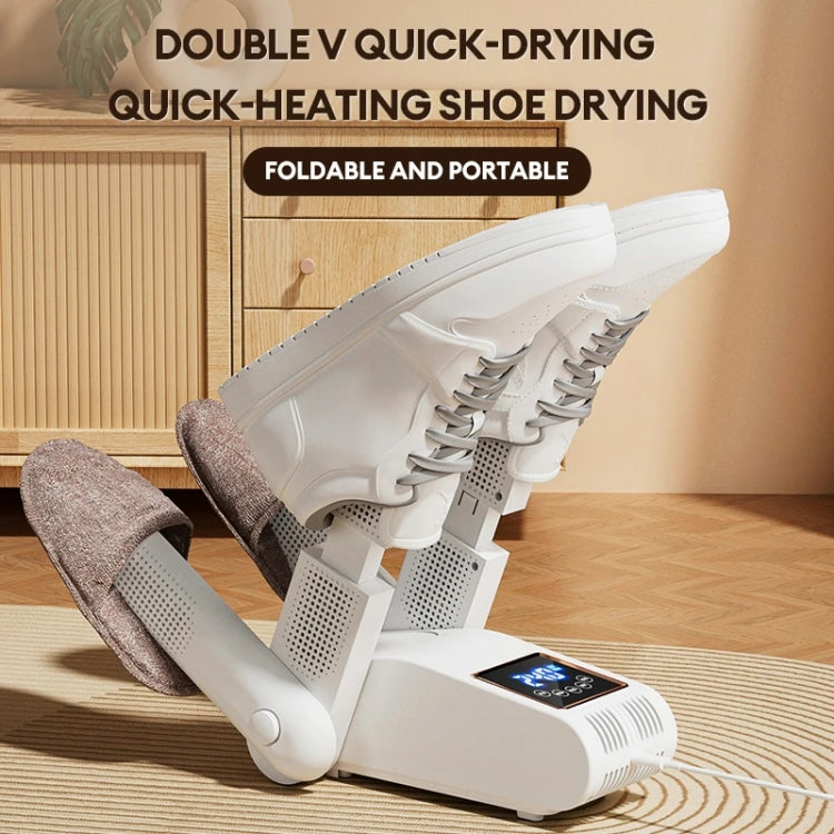 UV Antibacterial LED Touch Intelligent Constant Temperature Shoe Dryer, Spec: EU Plug