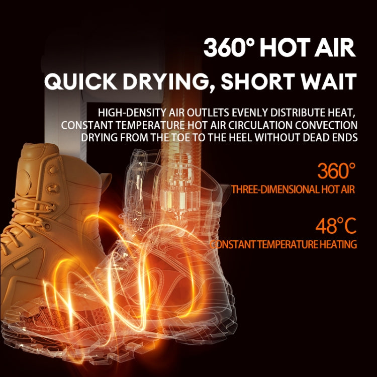 UV Antibacterial LED Touch Intelligent Constant Temperature Shoe Dryer, Spec: EU Plug