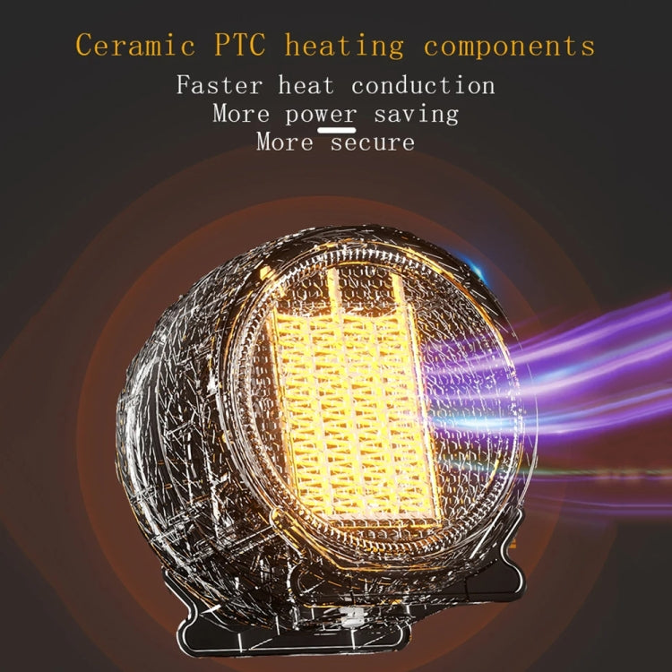 1800W Desktop High-power Two-speed Heater Household Fast Heating Heater, Spec: US Plug