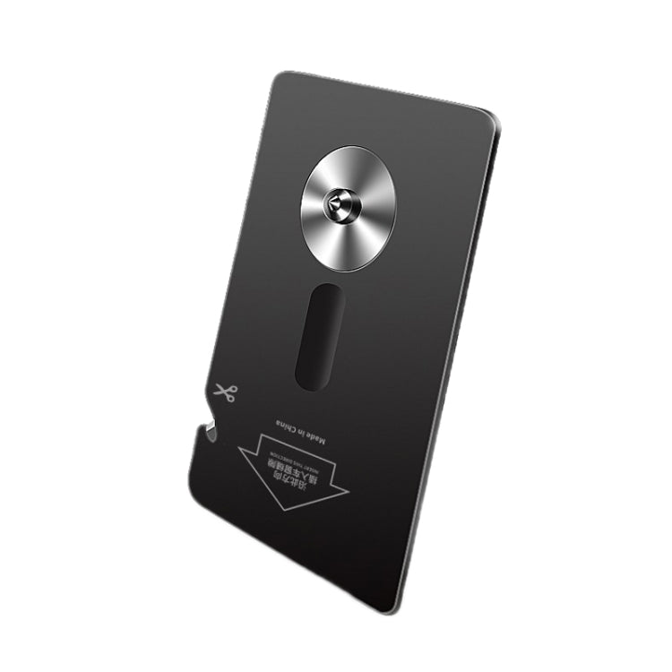 Car Window Breaking Safety Card Emergency Life-Saving Hammer - 8.5x5.5cm