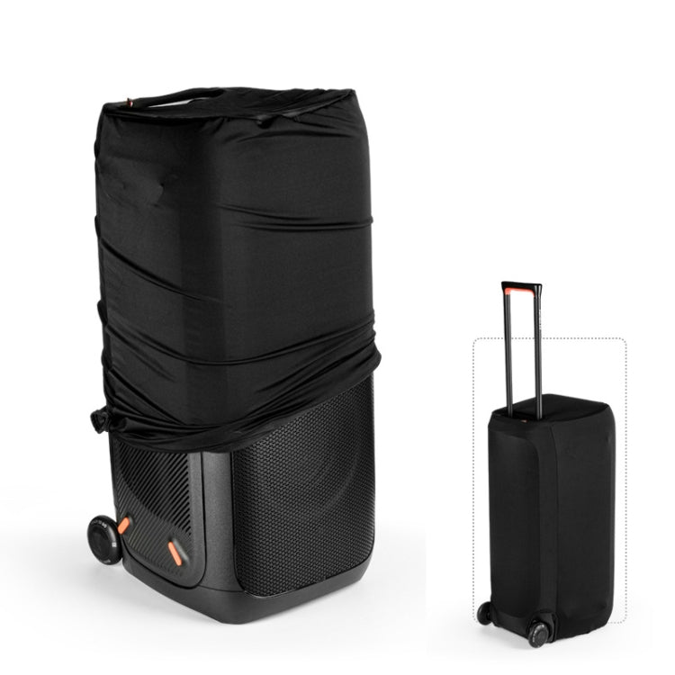For JBL Partybox Stage 310 / 320 Speaker Lycra Dust Cover Elastic Sleeve - Black