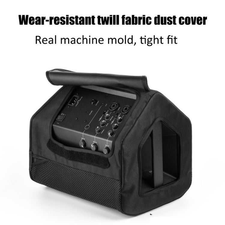 For Bose S1 Pro Speaker Protective Cover Twill Nylon Dust-proof Case - Black