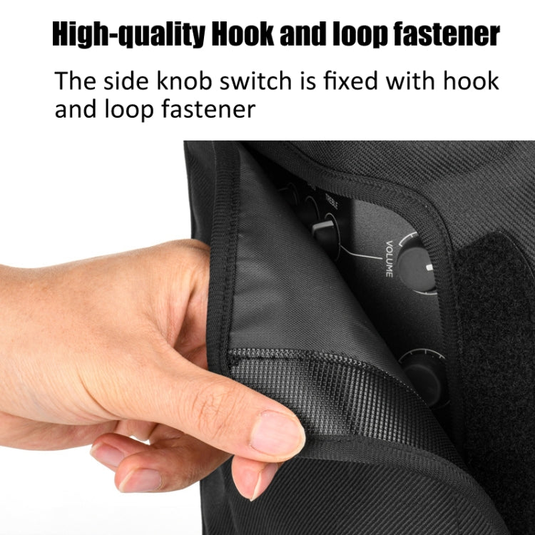 For Bose S1 Pro Speaker Protective Cover Twill Nylon Dust-proof Case - Black