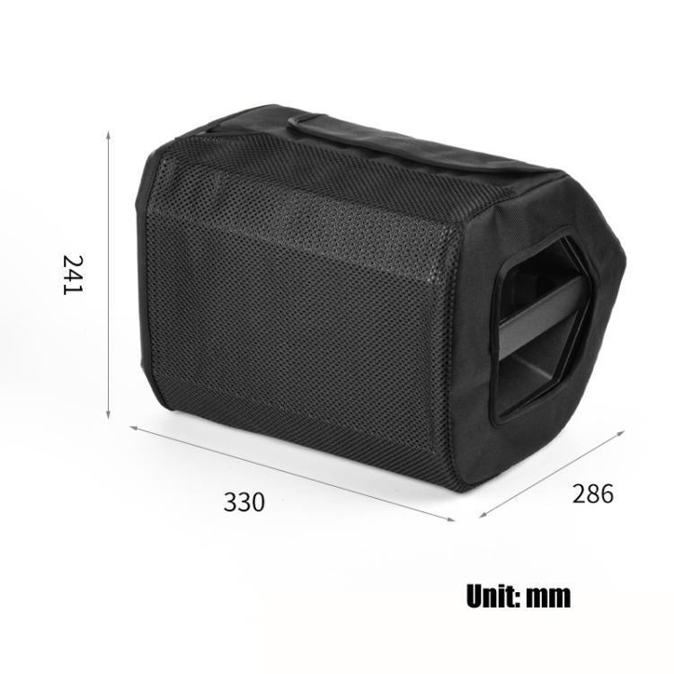 For Bose S1 Pro Speaker Protective Cover Twill Nylon Dust-proof Case - Black