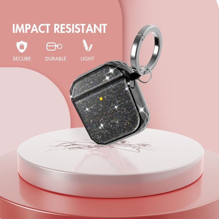 For Airpods 1 / 2 AhaStyle PT119 Wireless Earphone Split Electroplated Protective Case