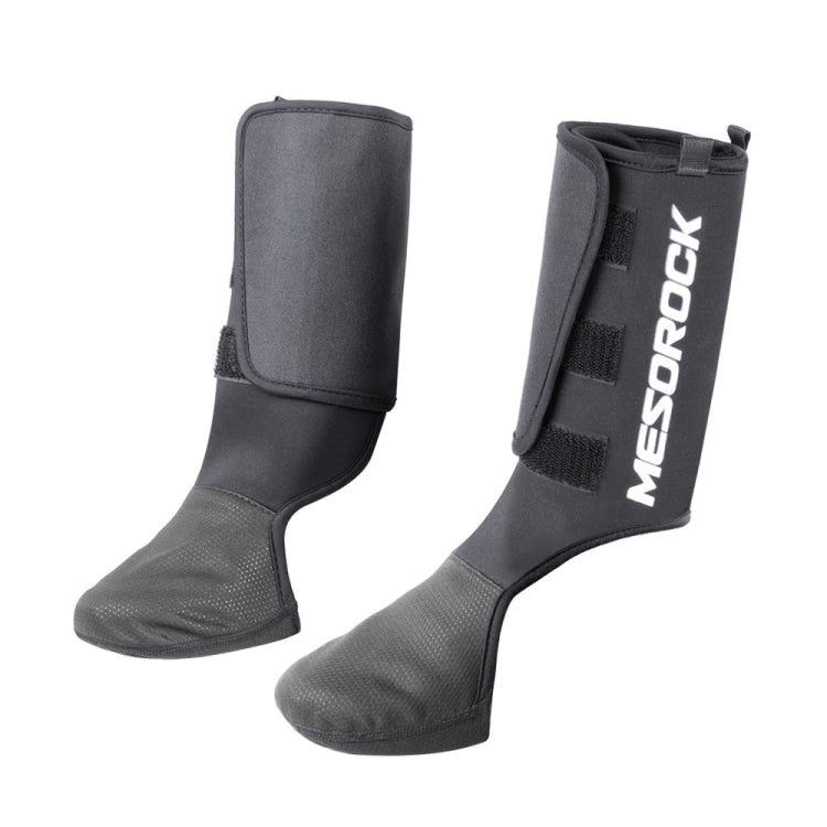 MESOROCK Motorcycle Riding Windproof Velvet Cold-proof Ankle Protection - Black