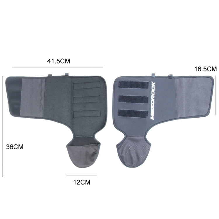 MESOROCK Motorcycle Riding Windproof Velvet Cold-proof Ankle Protection - Black