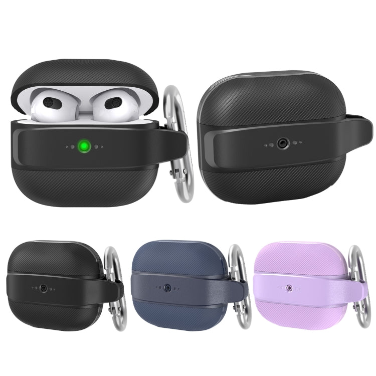 For AirPods 3 AhaStyle PT179 TPU+Silicone Split Protective Case