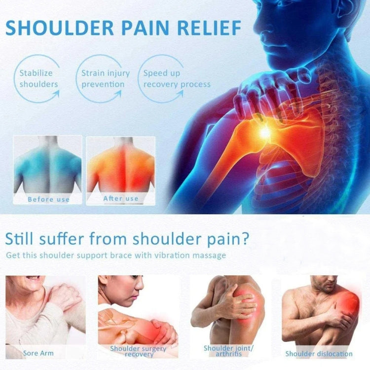 High Elastic Sports Shoulder Protector Shoulder Thin Warm Waistcoat, Size: M Right