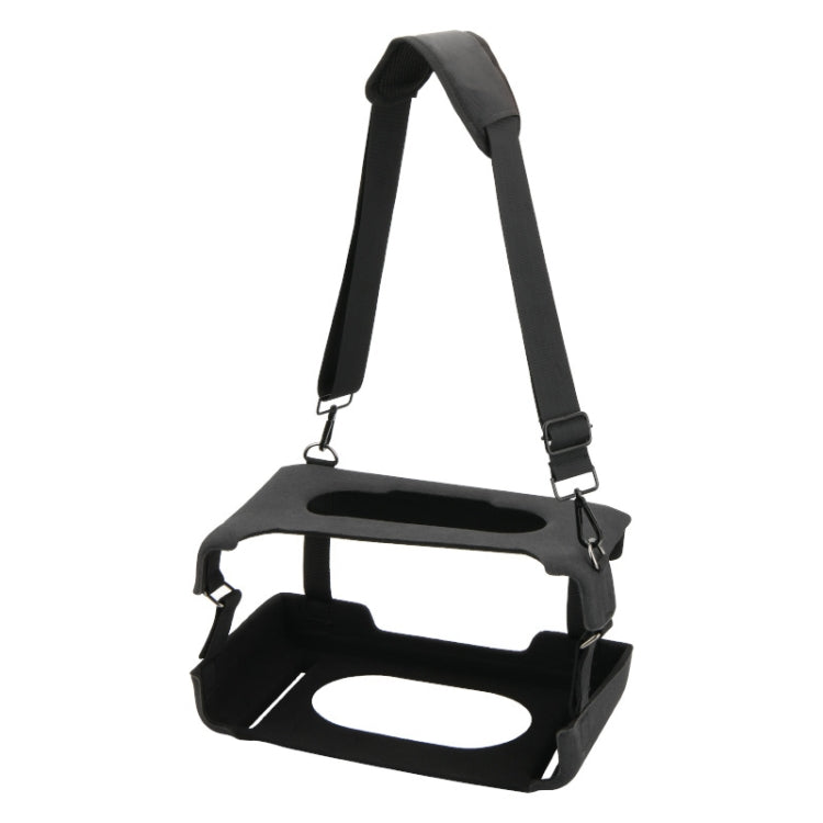 For JBL Authentics 300 Speaker EVA Protective Cover Portable Case With Shoulder Strap - Black